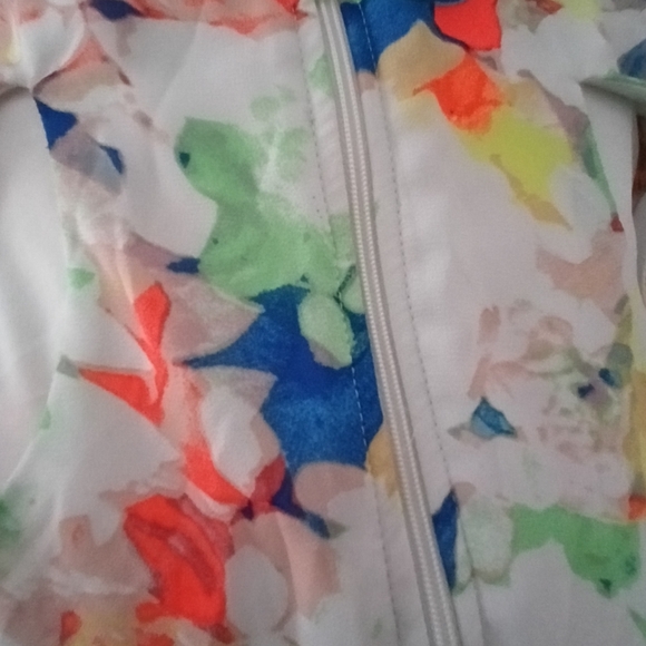 Floral Cold Shoulder Dress Girls 14 - Picture 9 of 9